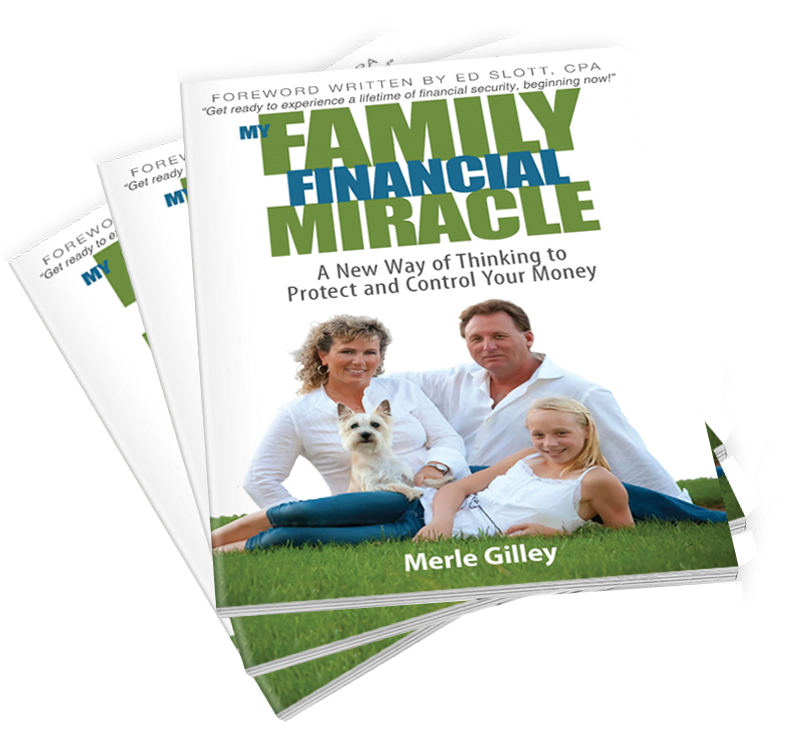 books A stack of three books about family financial miracles.